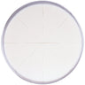 Latex-Free Makeup Wedge Sponge Wheel - White in Clear Container / 8 Wedges per Clear Container X 50 Units = 400 Sponges