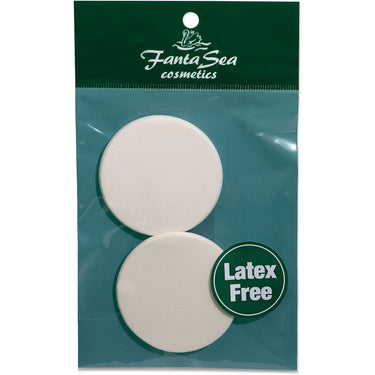 Latex-free Medium Applicator Sponges - 2-1/4"Diameter./ 2 Pack by Fantasea