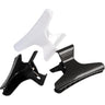Latina - Butterfly Clamps - Wide - Black & White - 3-1/4"