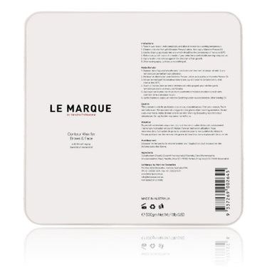 Le Marque Contour Hard Wax for Face & Brows / 500 Grams - 1.1 Lbs. by Mancine Professional