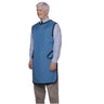 Lead Apron with Velcro Close Large Blue
