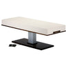 LEC Pedestal Flat Massage Top Electric Lift Table by Living Earth Crafts