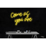 LED Flex Neon Sign - Come as you are / Size: 30"W x 20"H x 1"D / 12 Font Color Options: Dark Blue, Gold, Green, Hot Pink, Light Blue, Light Pink, Orange, Purple, Red, Warm White, White and Yellow