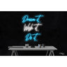 LED Flex Neon Sign - Dream it, Wish it, Do it, / Size: 24"W x 29"H x 1"D / 12 Font Color Options: Dark Blue, Gold, Green, Hot Pink, Light Blue, Light Pink, Orange, Purple, Red, Warm White, White and Yellow