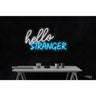 LED Flex Neon Sign - Hello Stranger / Size: 32"W x 18"H x 1"D / 12 Font Color Options: Dark Blue, Gold, Green, Hot Pink, Light Blue, Light Pink, Orange, Purple, Red, Warm White, White and Yellow