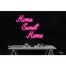 LED Flex Neon Sign - Home Sweet Home / Size: 28"W x 24"H x 1"D / 12 Font Color Options: Dark Blue, Gold, Green, Hot Pink, Light Blue, Light Pink, Orange, Purple, Red, Warm White, White and Yellow