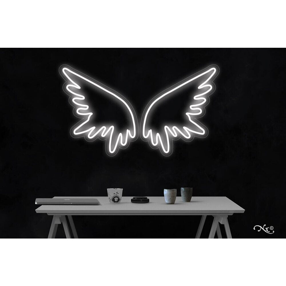 49 Led Sign LED Flex Neon Sign - Wings / Size: 49