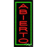 LED Sign - Abierto / 27"H x 11"W x 1"D