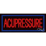 LED Sign - Acupressure / 11"H x 27"W x 1"D
