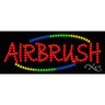 LED Sign - Airbrush / 11"H x 27"W x 1"D