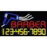 LED Sign - Barber / 17"H x 32"W x 1"D