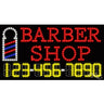 LED Sign - Barber Shop / 17"H x 32"W x 1"D