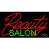 LED Sign - Beauty Salon / 17"H x 32"W x 1"D