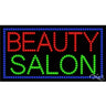 LED Sign - Beauty Salon / 17"H x 32"W x 1"D