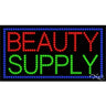 LED Sign - Beauty Supply / 17"H x 32"W x 1"D