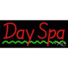 LED Sign - Day Spa / 11"H x 27"W x 1"D