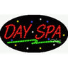 LED Sign - Day Spa / 15"H x 27"W x 1"D