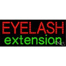 LED Sign - Eyelash Extension / 11"H x 27"W x 1"D