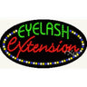 LED Sign - Eyelash Extension / 15"H x 27"W x 1"D