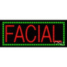 LED Sign - Facial / 11"H x 27"W x 1"D