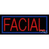 LED Sign - Facial / 11"H x 27"W x 1"D