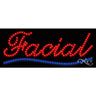LED Sign - Facial / 11"H x 27"W x 1"D