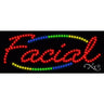 LED Sign - Facial / 11"H x 27"W x 1"D