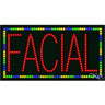 LED Sign - Facial / 17"H x 32"W x 1"D