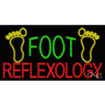 LED Sign - Foot Reflexology / 17"H x 32"W x 1"D