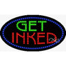 LED Sign - Get Inked / 15"H x 27"W x 1"D