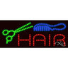 LED Sign - Hair / 11"H x 27"W x 1"D