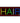 LED Sign - Hair / 11"H x 27"W x 1"D