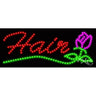 LED Sign - Hair / 11"H x 27"W x 1"D