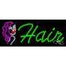LED Sign - Hair / 11"H x 27"W x 1"D