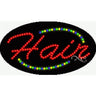 LED Sign - Hair / 15"H x 27"W x 1"D