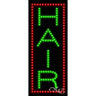 LED Sign - Hair / 27"H x 11"W x 1"D