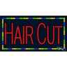 LED Sign - Hair Cut / 17"H x 32"W x 1"D