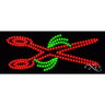 LED Sign - Hair Cut Salon / 11"H x 27"W x 1"D