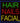 LED Sign - Hair Nails Facial / 27"H x 27"W x 1"D