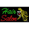 LED Sign - Hair Salon / 17"H x 32"W x 1"D
