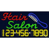 LED Sign - Hair Salon / 17"H x 32"W x 1"D