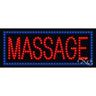 LED Sign - Massage / 11"H x 27"W x 1"D
