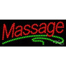 LED Sign - Massage / 11"H x 27"W x 1"D