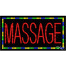 LED Sign - Massage / 17"H x 32"W x 1"D