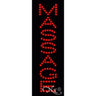 LED Sign - Massage / 21"H x 7"W x 1"D