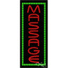 LED Sign - Massage / 27"H x 11"W x 1"D