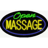 LED Sign - Massage Open / 15"H x 27"W x 1"D