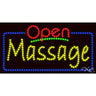 LED Sign - Massage Open / 17"H x 32"W x 1"D