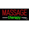 LED Sign - Massage Therapy / 11"H x 27"W x 1"D