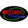 LED Sign - Massage Therapy / 15"H x 27"W x 1"D